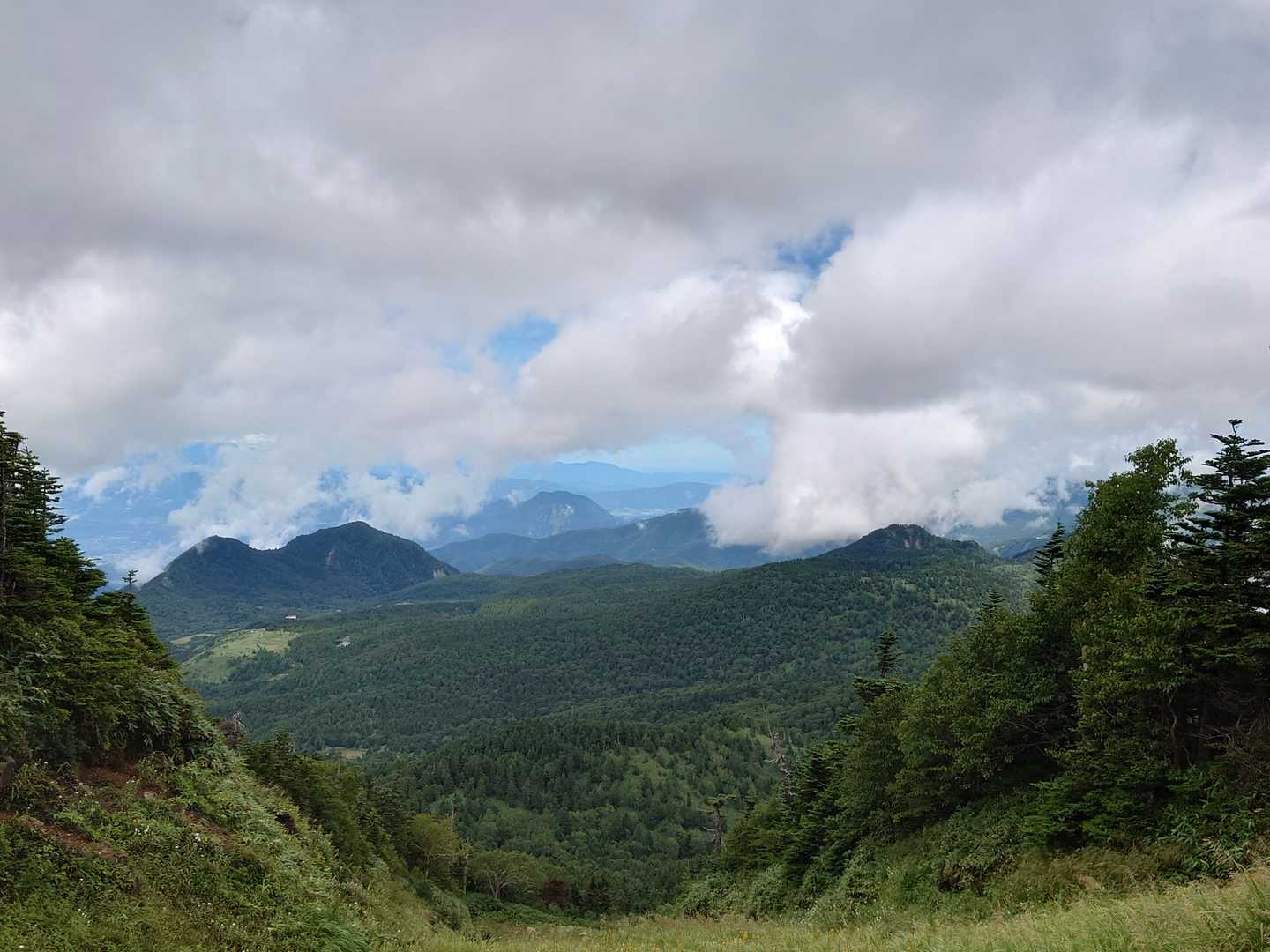 さあ、下山です。