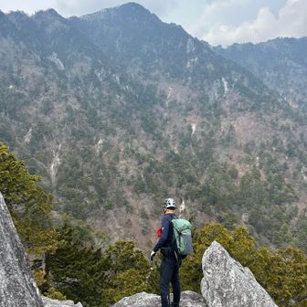 釈迦ヶ岳と相方