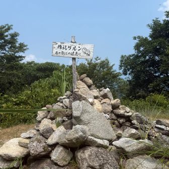 作礼ケルン⛰️

山頂は結構広い！
この時はまだ虫は少ない🐝
今日はこんな感じかと思ったことが甘かった💦
