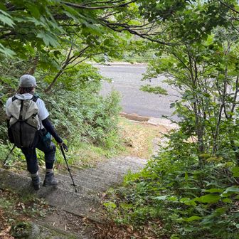あっという間に下山