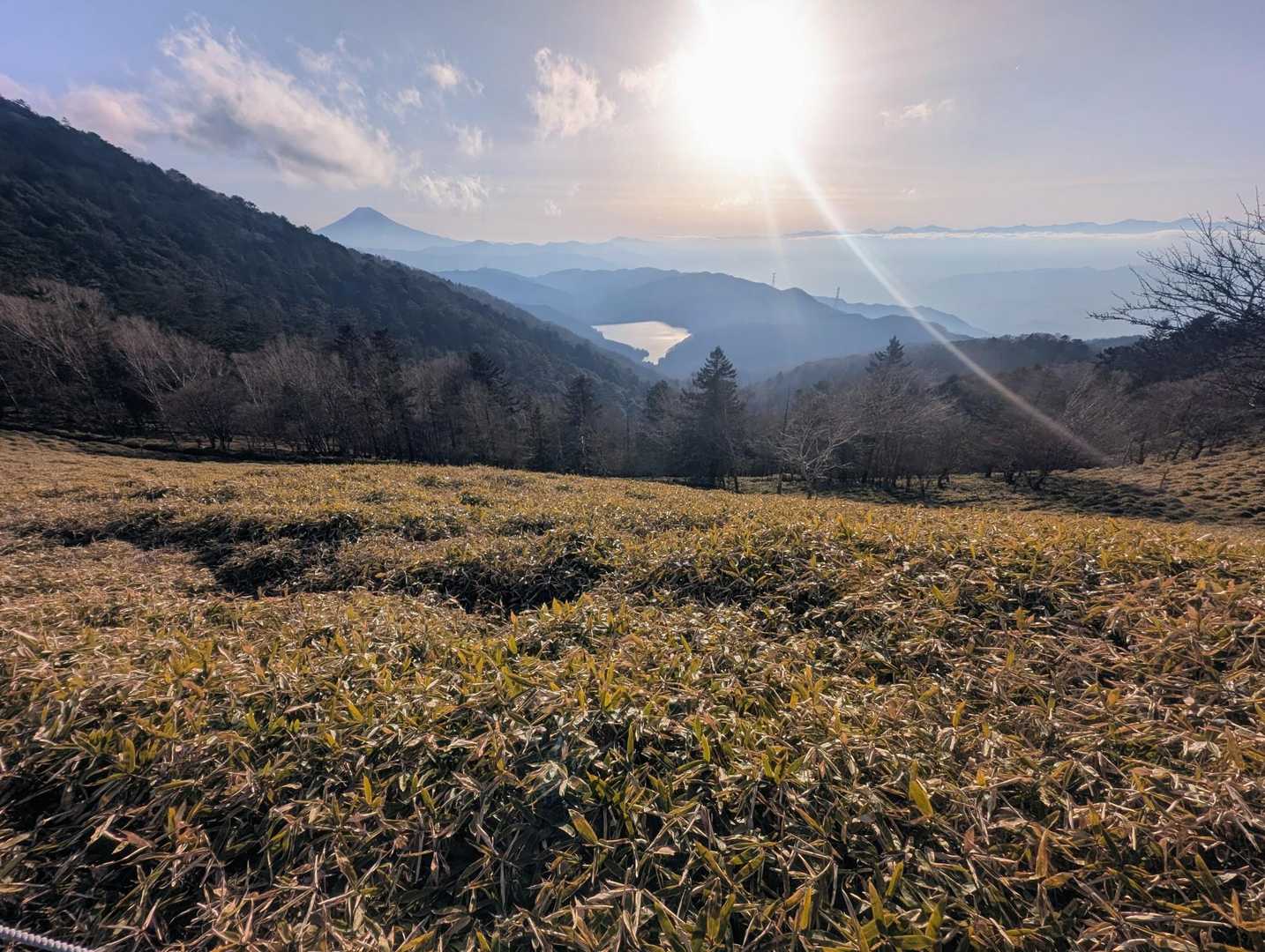 丸川峠分岐駐車場-上日川峠-大菩薩嶺-大菩薩峠 周回コースの写真