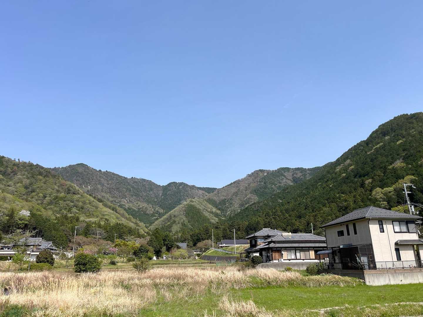 無事下山
歩いてきた稜線
