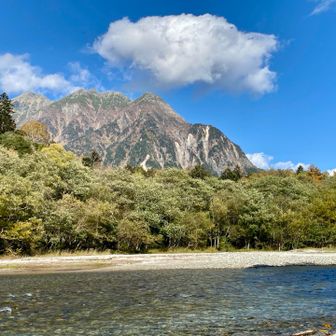 上高地はすごく美しく、^_^
皆さんたくさん来るのもわかります。