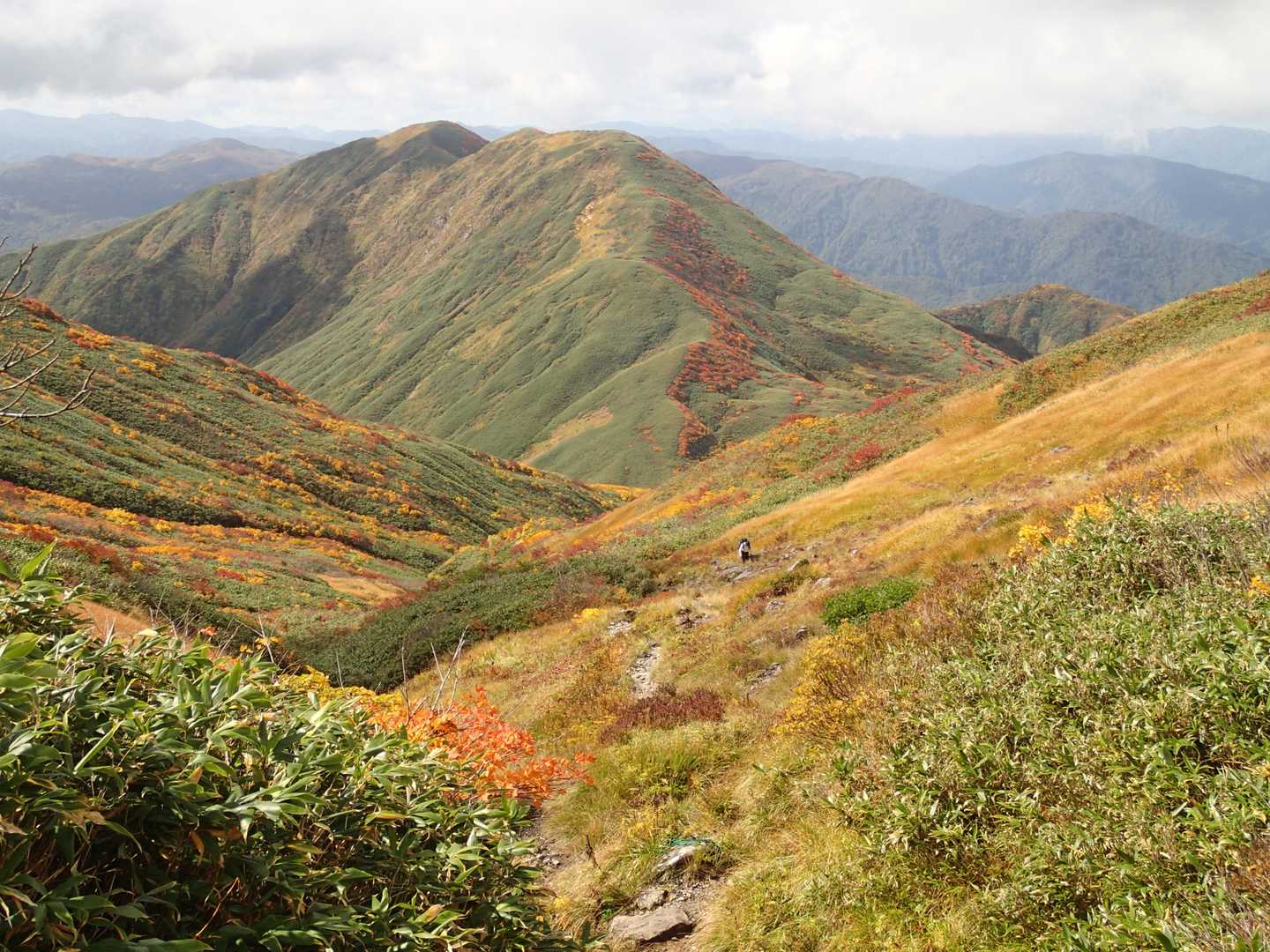 湯殿山のガスが晴れました