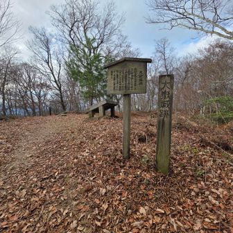 大嶽城跡（小谷山山頂）