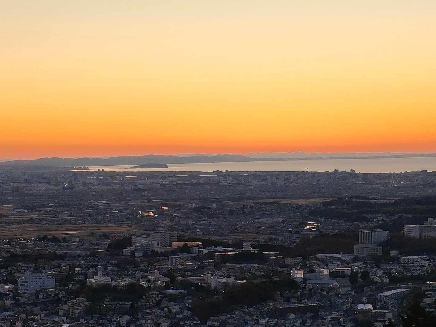 弘法山なら遮るものが少ないのです🤭