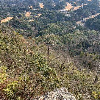 ちなみに岩の先端はこんな感じ。
ザ・崖です。
サスペンス劇場で使われるシーンのよう。😊