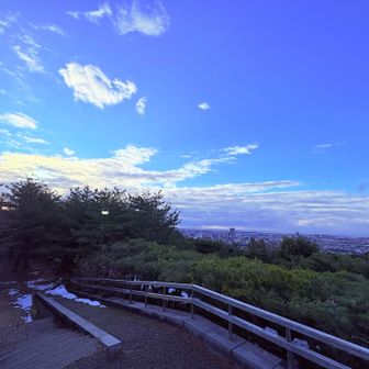 金沢を一望して