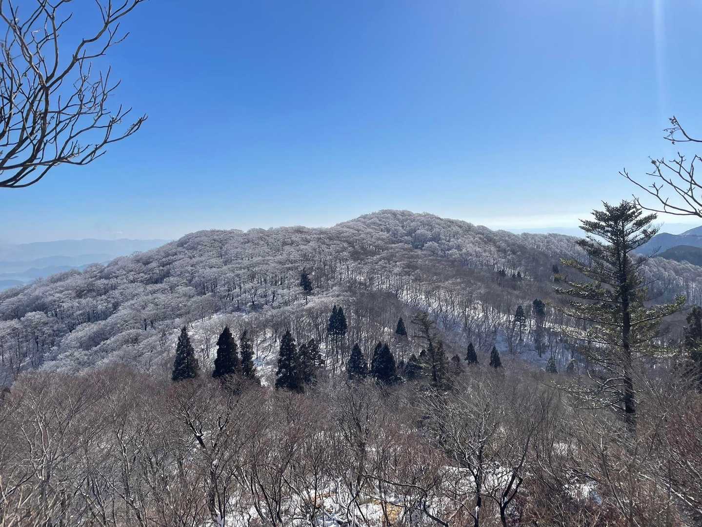 金糞峠-コヤマノ岳-武奈ヶ岳 往復コースの写真