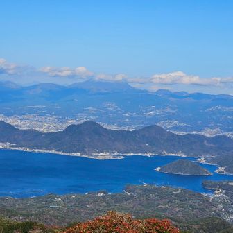 沼津アルプス存在感あります
縦走する予定でしたが、長丁場の遠征で膝が心配だったので断念