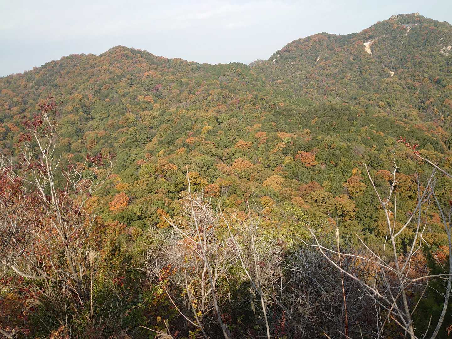 白滝山方面