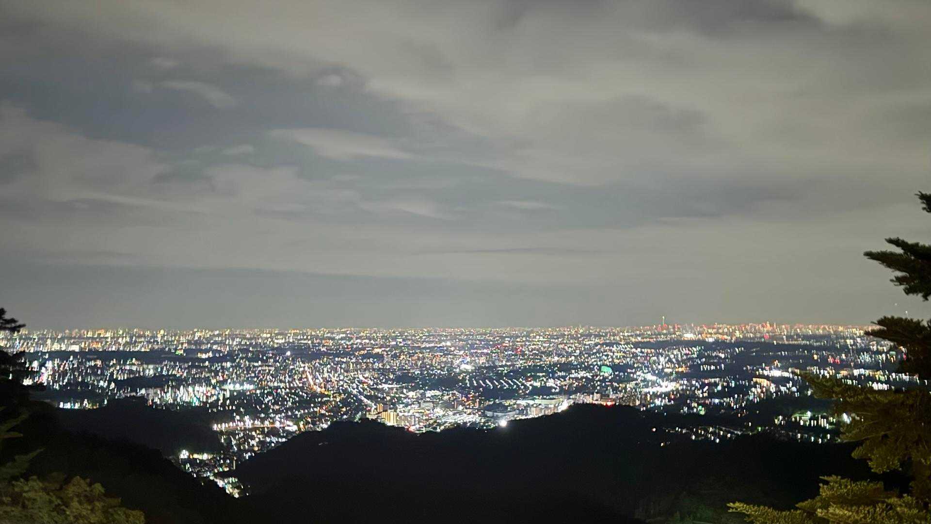 ビアマウントからの夜景