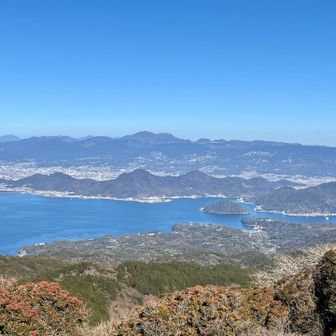 箱根火山と沼津アルプス