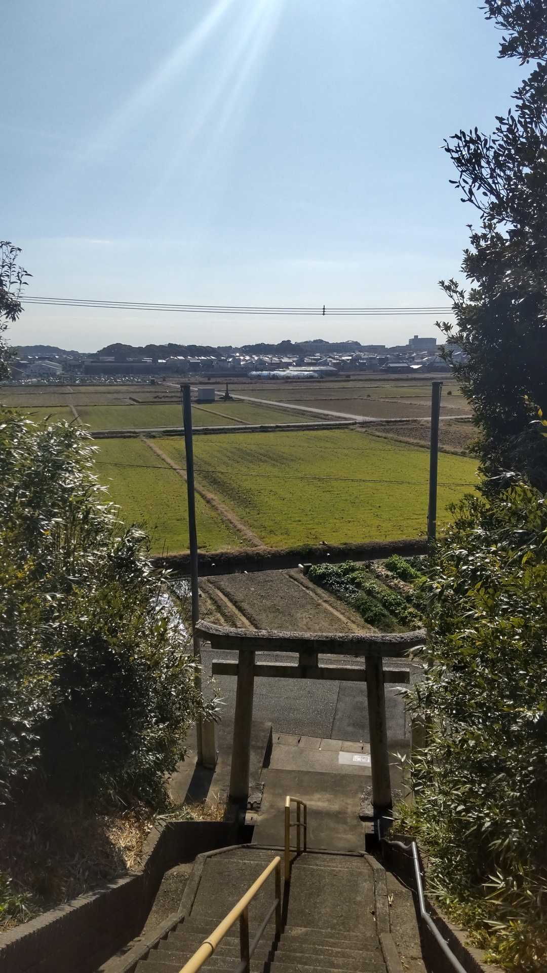次は、梶島山へ