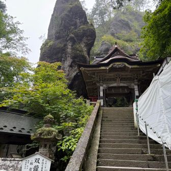 榛名神社到着
早速参拝
