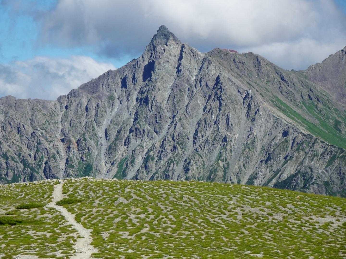双六岳 往復コースの写真