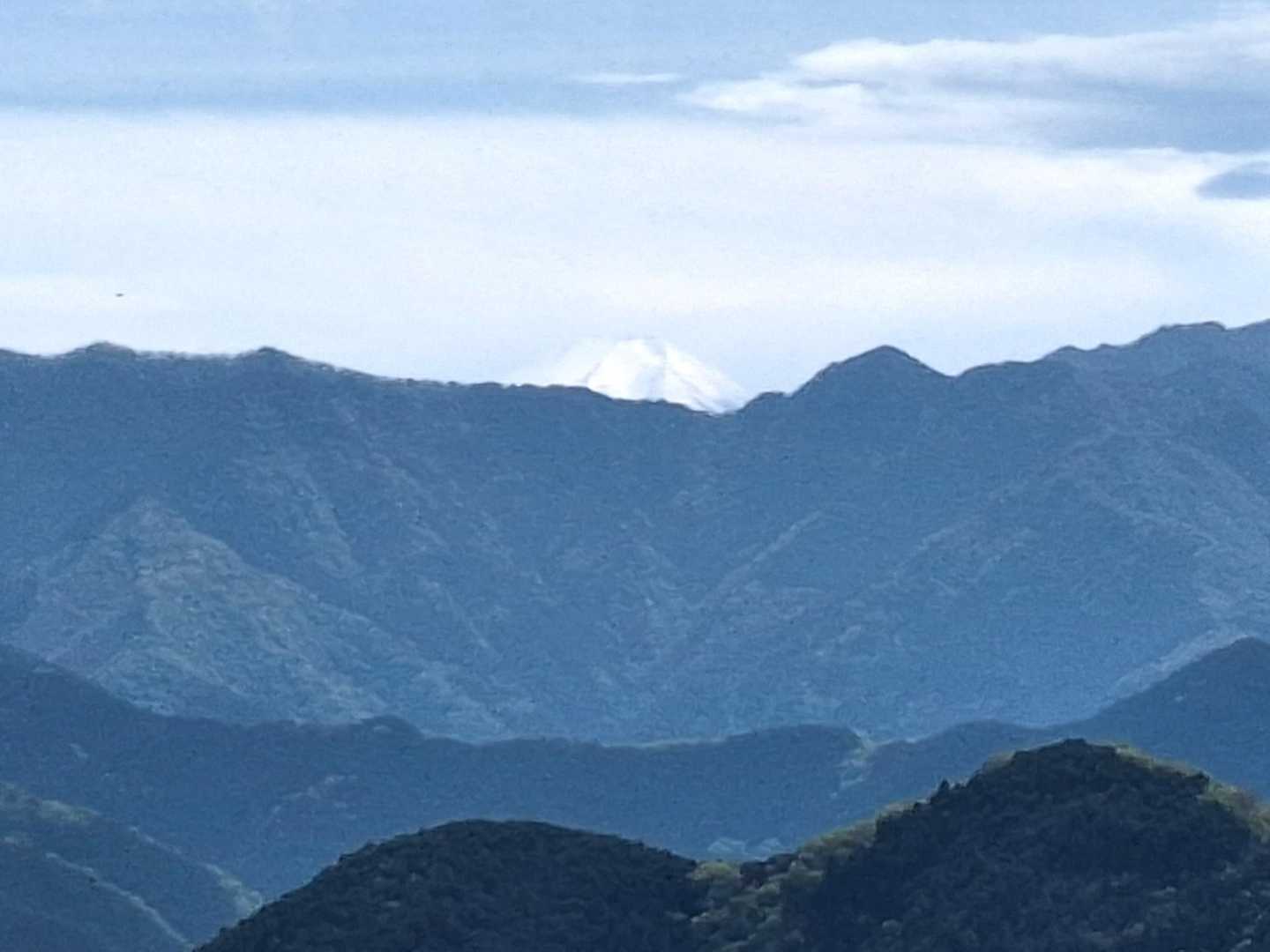 ひょっこり富士山🗻