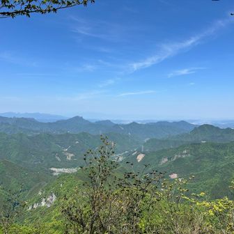 登山道からはそれますが、群馬一望できるポイントでした