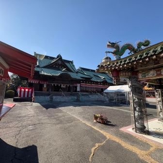 富士の古刹
毘沙門天。