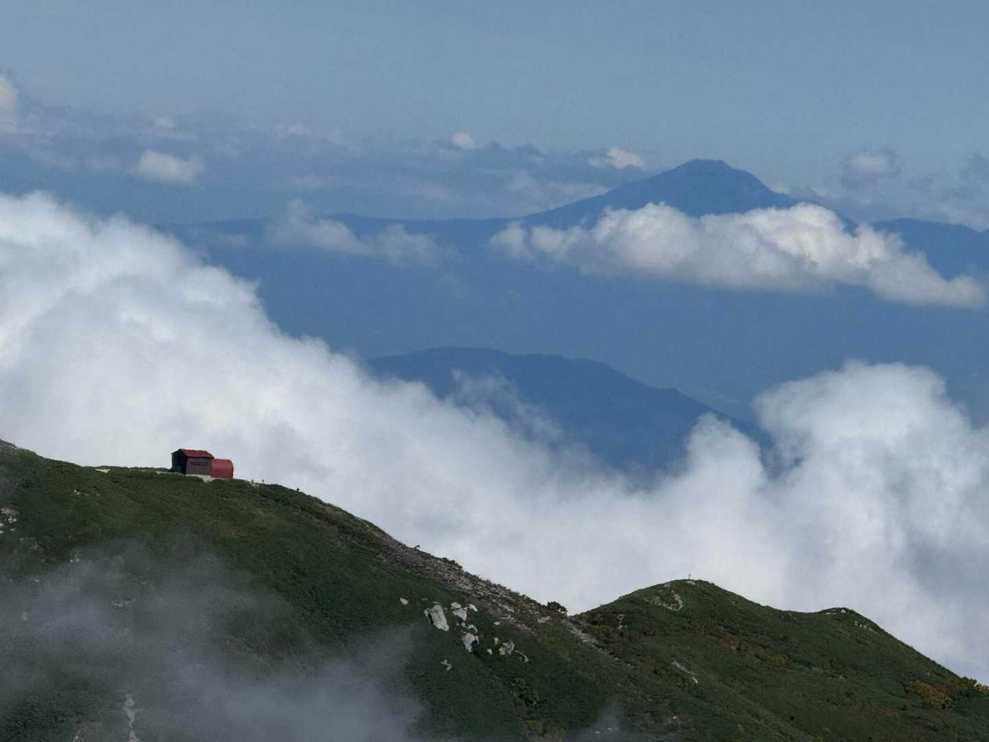 千畳敷〜空木岳〜池山尾根 縦走コースの写真