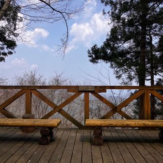 展望デッキにとうちゃこ
綺麗にされてる