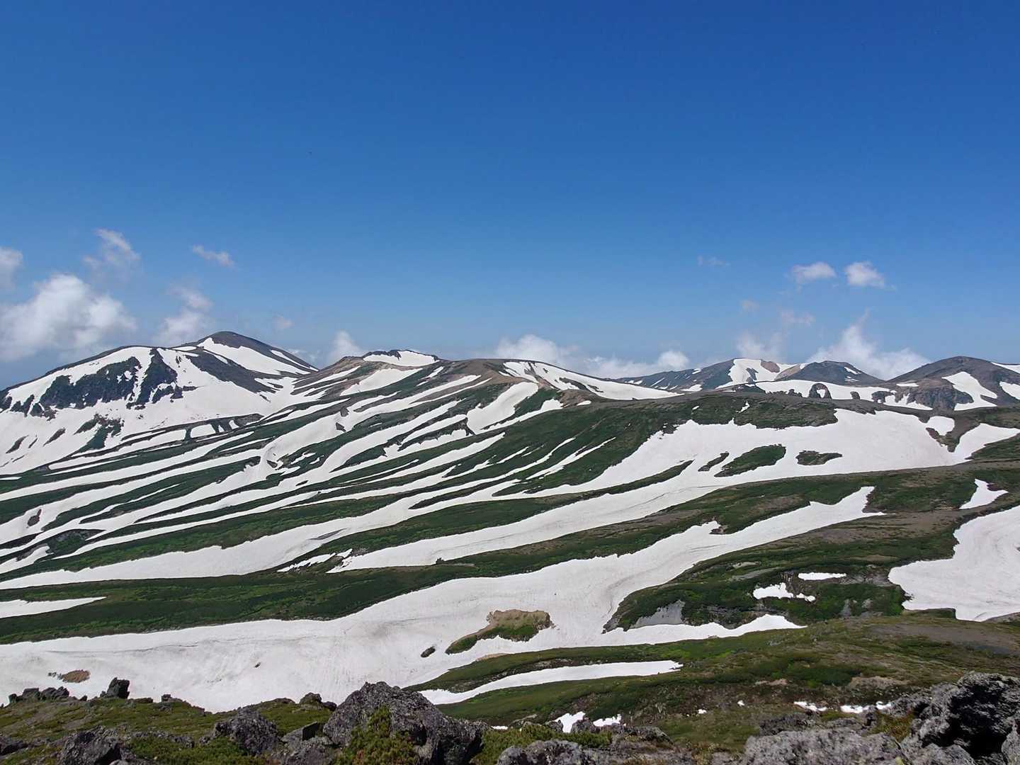 赤岳登山口-第一花園-赤岳-白雲岳-緑岳-小泉岳 往復コースの写真
