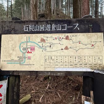 石裂山回遊登山コース