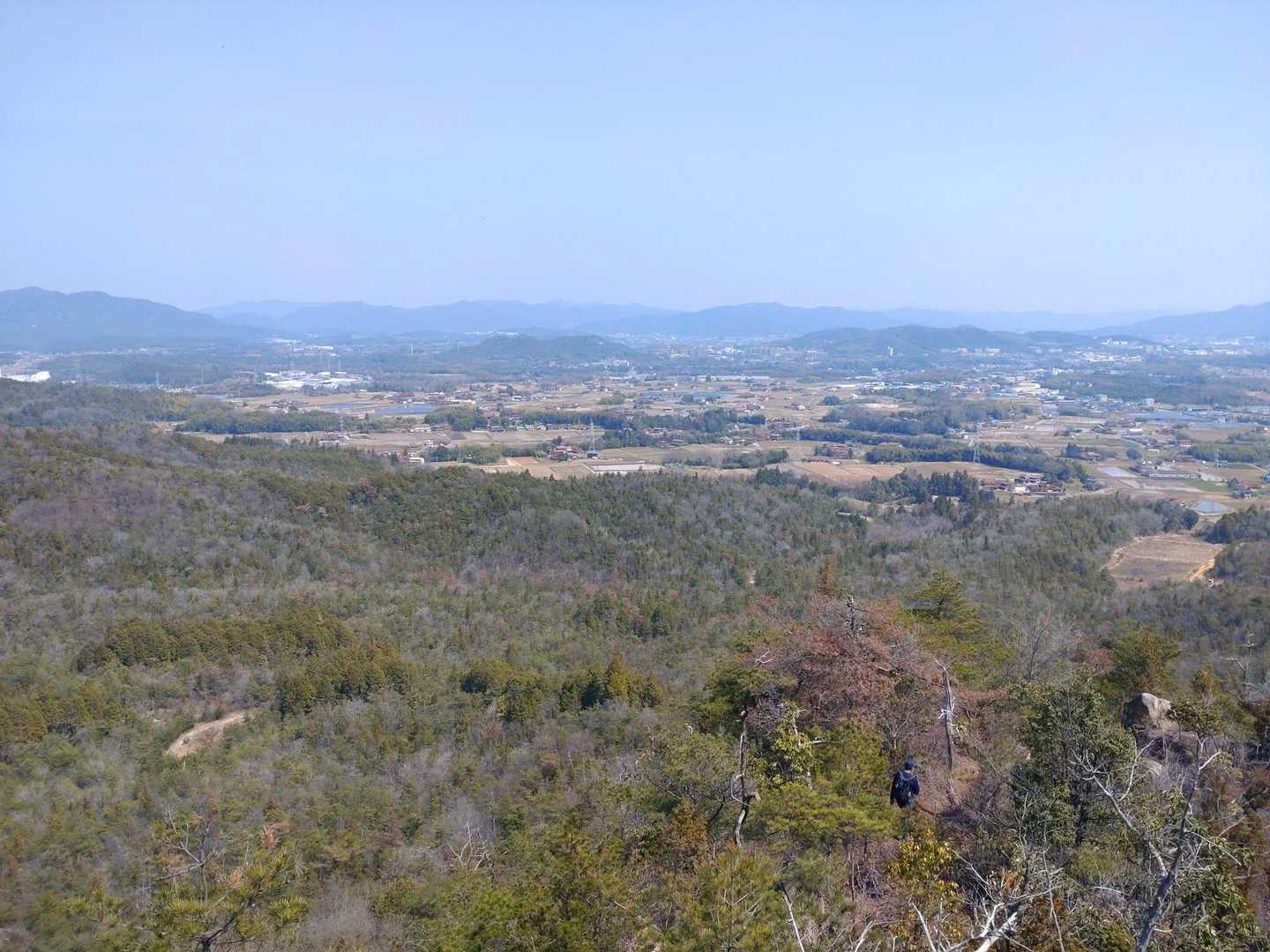 仏平PAからはナイスビュー✨
中央奥は広島大学辺りですね！