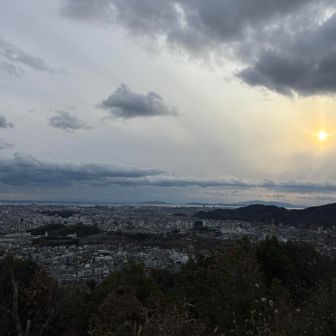 夕日も見られた🌇