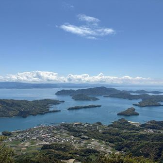 スタート地点が見える
奥は芦北と水俣あたりかな