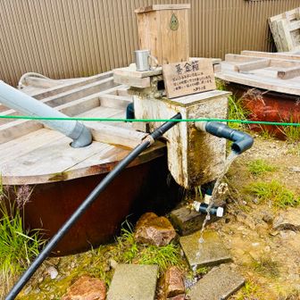 太郎平小屋でもお水いただけます（募金制）
※このルートだと太郎平、薬師沢が補給ポイント