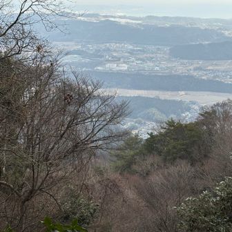 石尊山山頂からの景色