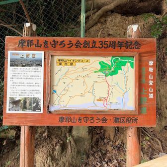 上野道登山口