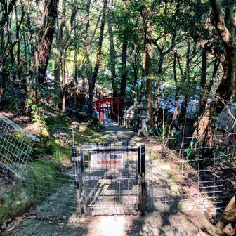鹿嶋神社の登山口に到着❢