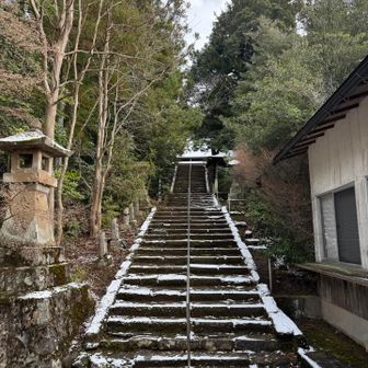 うっすら雪あり