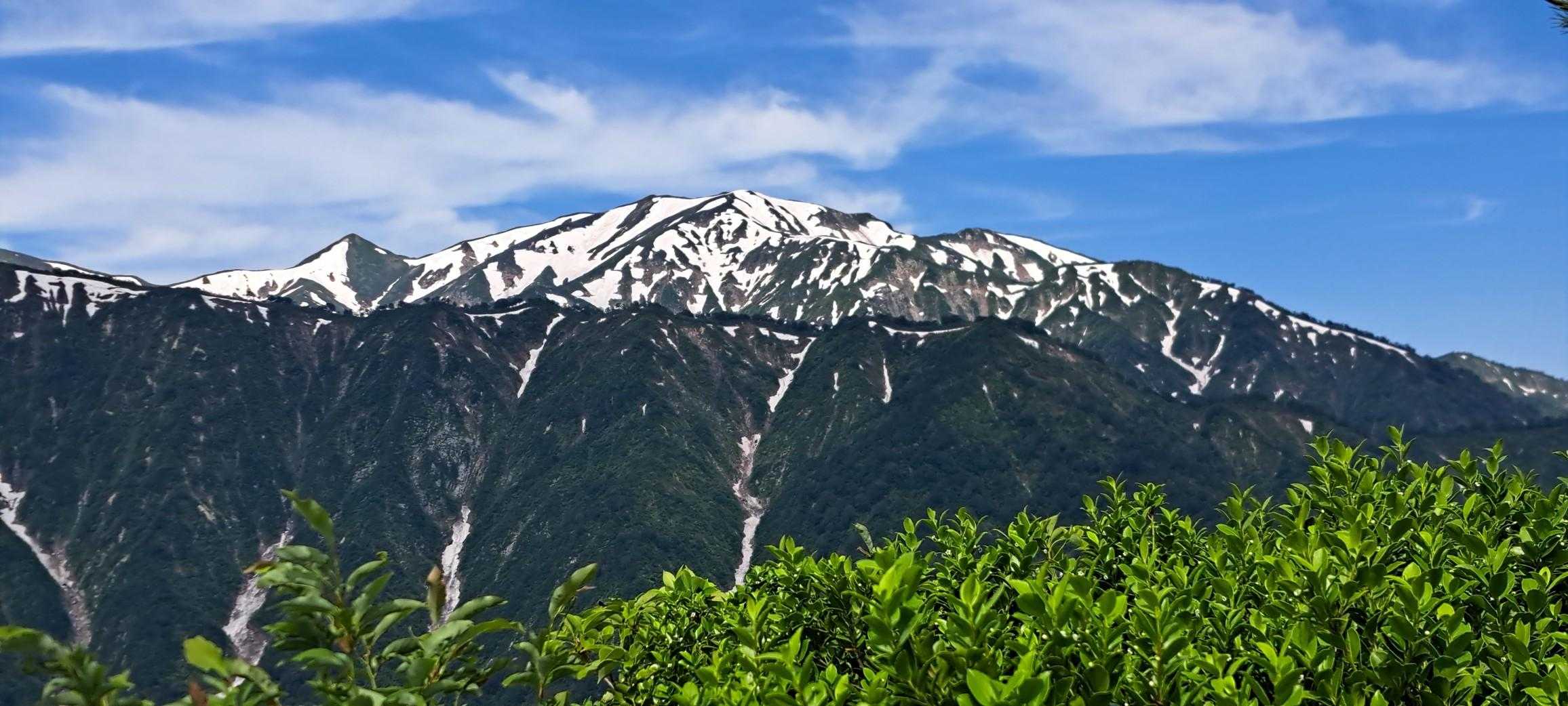鉾立峰、朳差岳