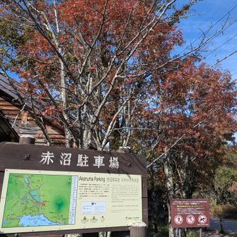 赤沼駐車場に車を置いてスタート！駐車状況はいつもの土日といった感じで、混雑はしていませんでした👍