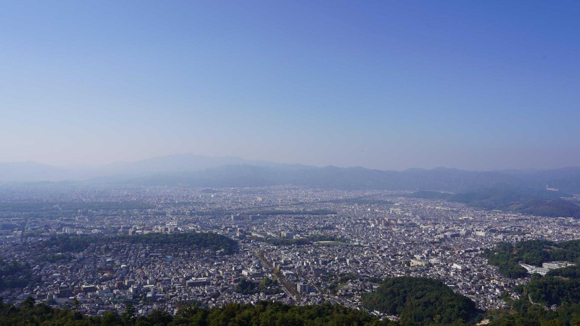 蹴上コース | 京都市街を一望できる大文字山頂の絶景の写真