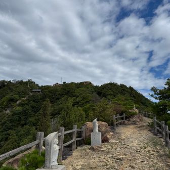 ココから白滝山がみえるよ