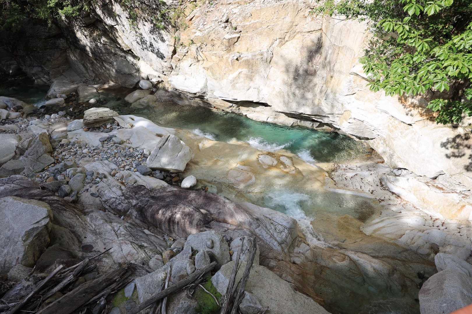 ゲート-伊奈川ダム登山口-越百山 往復コースの写真