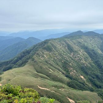 冠平と冬コース尾根
やはりここは冬の景色が断然良い