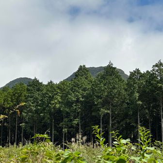 下山したら晴れる