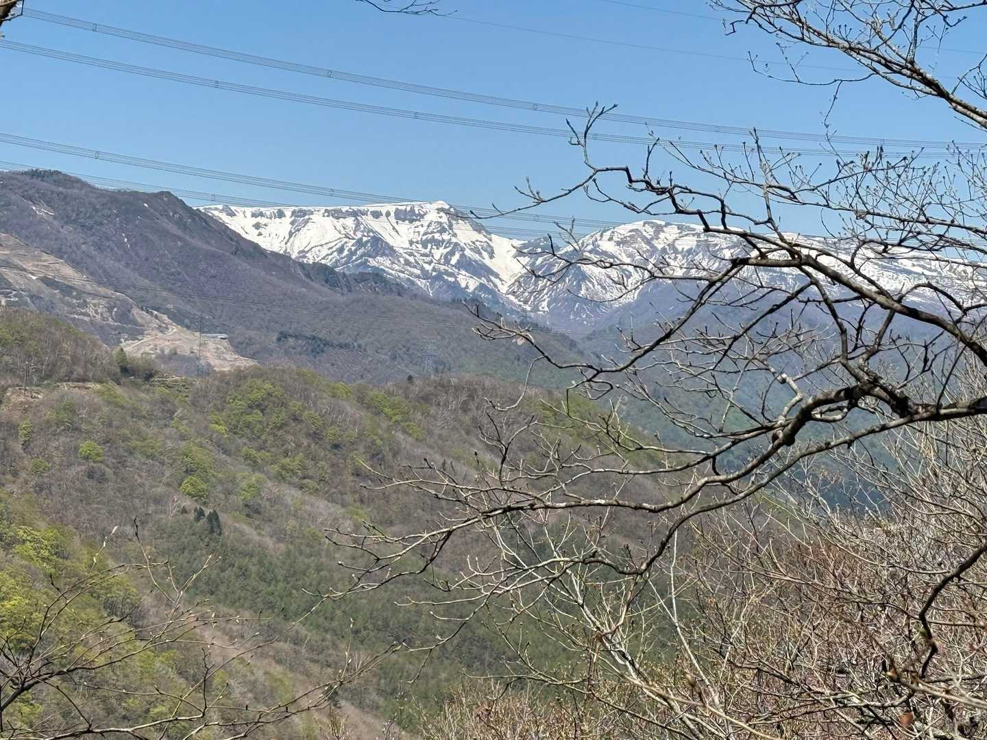 苗場山みえてきたよ～♪