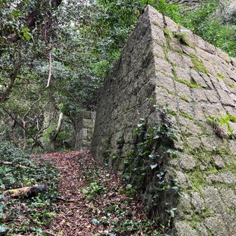 ここから山へ入る