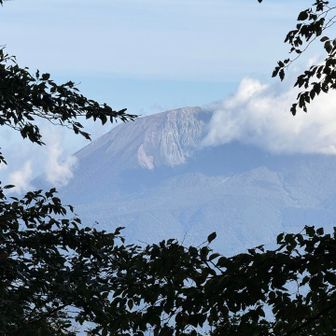 おお、だ、大山がバッチリ見えてる👍