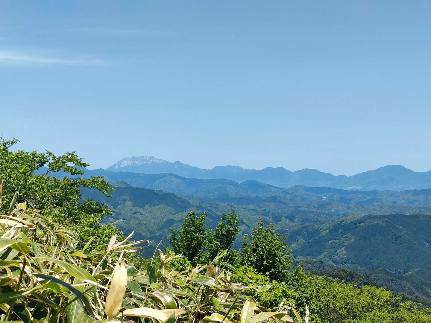大山、蒜山くっきりでした😃