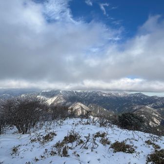 土佐矢筈山の頂上の景色 その③