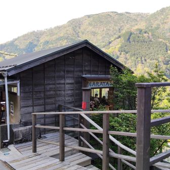 3番目はNARAYA CAFE
おいしそうな最中があって、ゆっくりしたいけどケツカッチンなんでごめんなさい、今度またきます