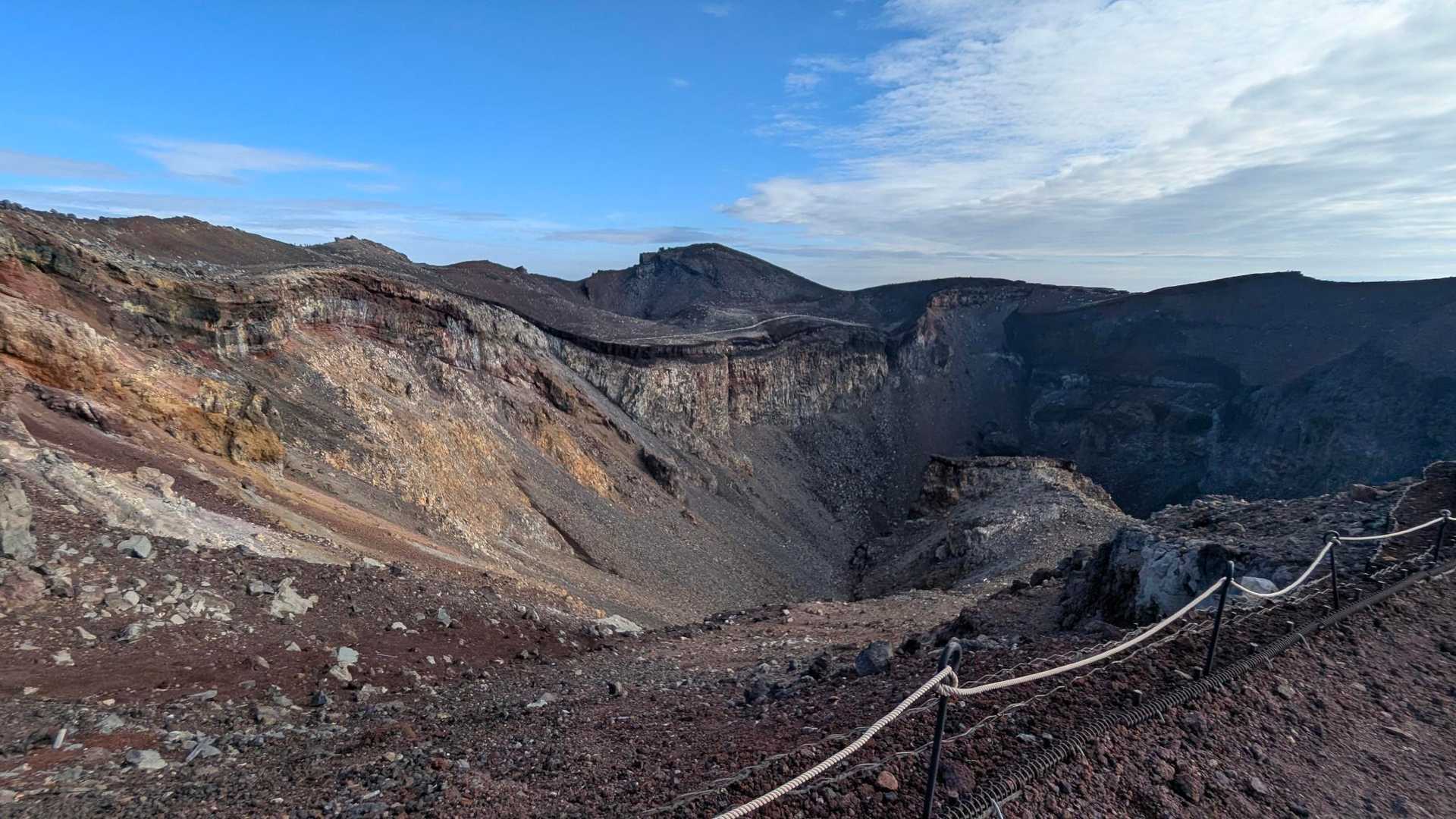 富士山-富士宮口五合目-富士宮口五合目バス停 縦走コースの写真