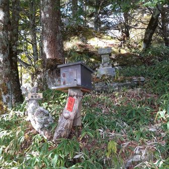 山頂碑